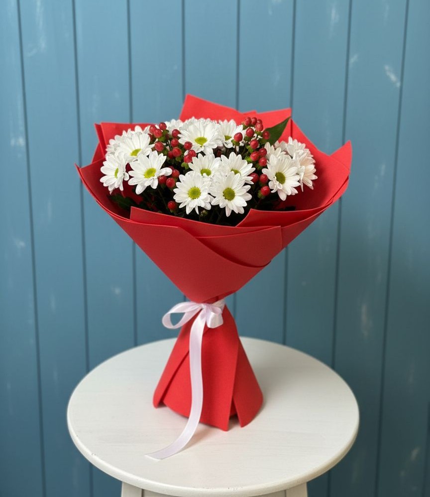 Букет цветов из: Хризантемы в Данково