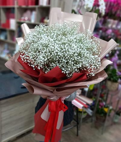 Букет цветов из: Гипсофила в Данково