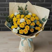 Букет цветов из:  Розы в Данково