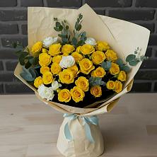 Букет цветов из:  Розы в Данково
