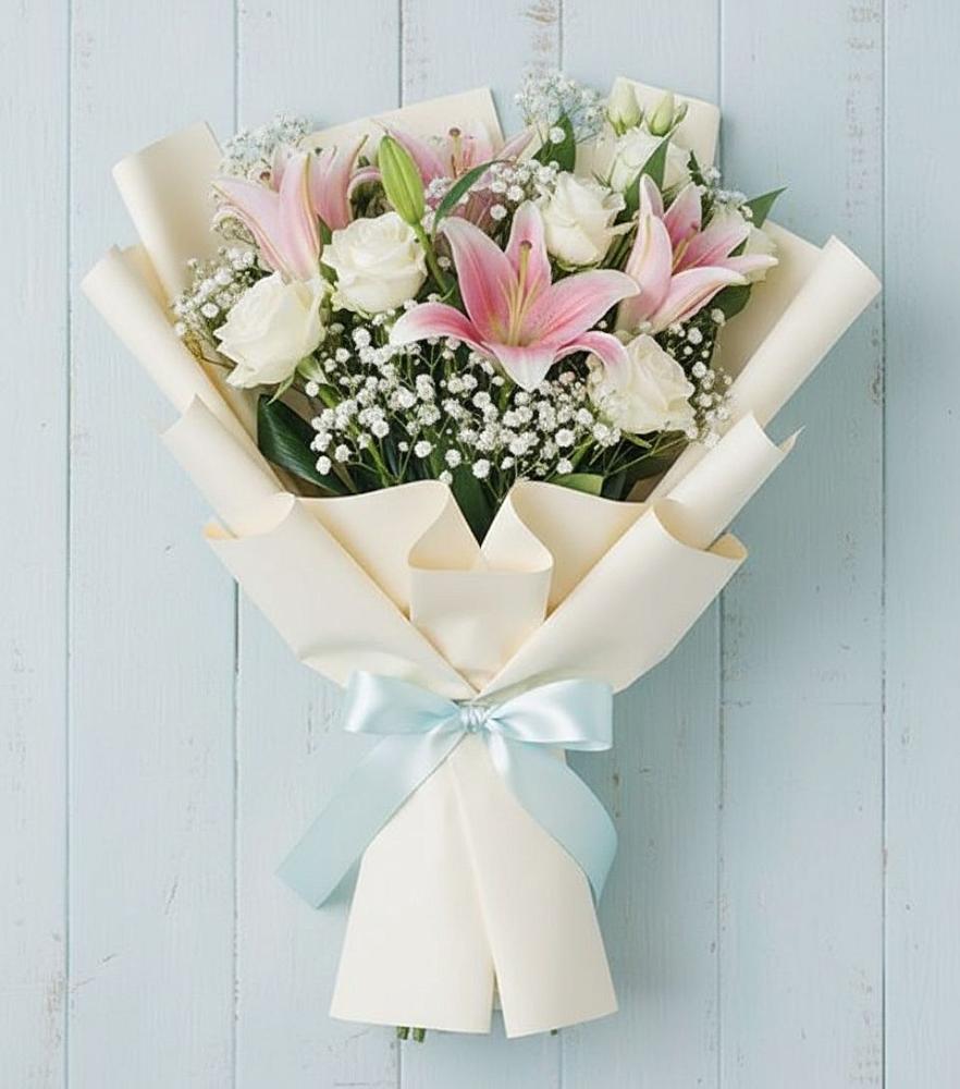Букет цветов из: Лилии в Данково