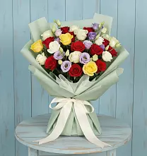 Букет цветов из:  Розы #REPLACE_PRED# Данково