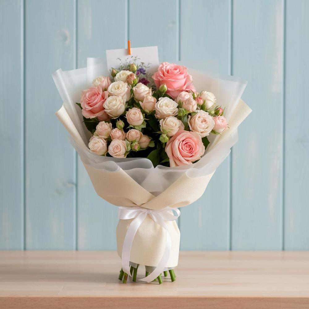 Букет цветов из: Розы в Данково