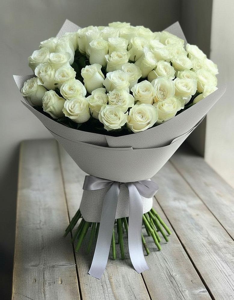 Букет 35 Белых роз в Данково