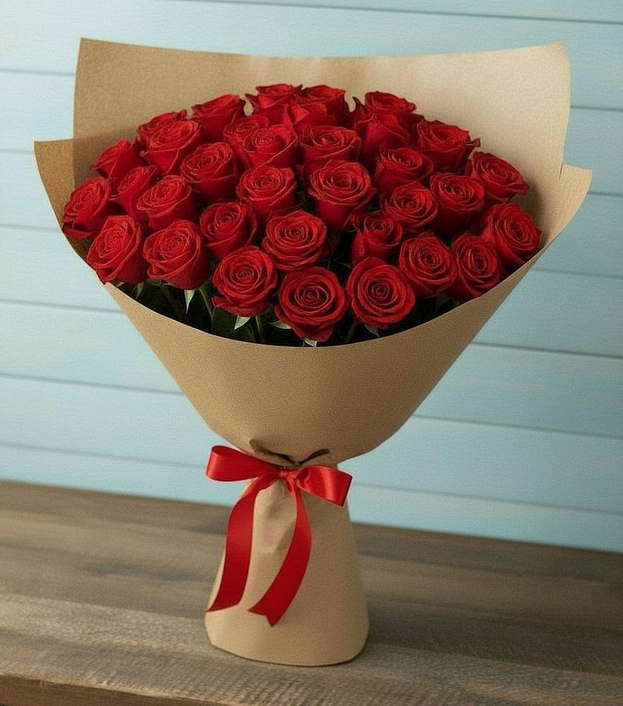 Букет Красные розы Милано в Данково