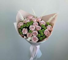 Букет цветов из:  Розы и Хризантемы #REPLACE_PRED# Данково