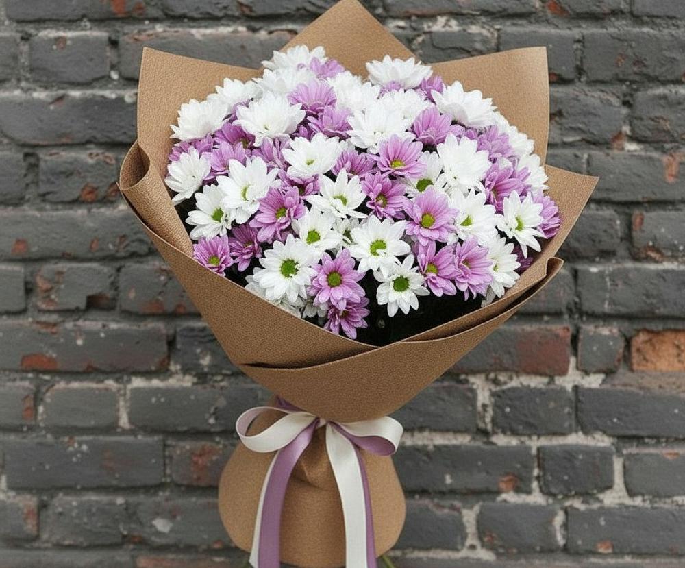 Букет цветов из: Хризантемы в Данково