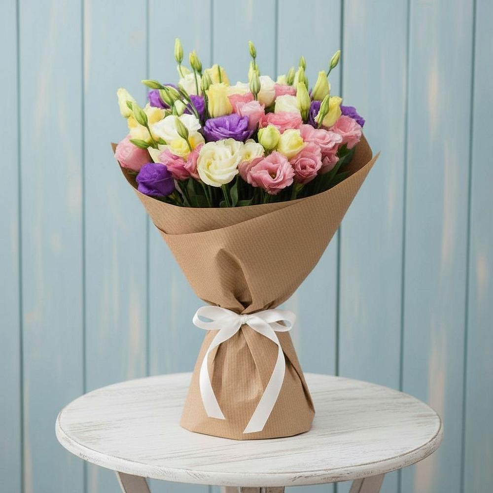 Букет цветов из: Лизиантусы в Данково