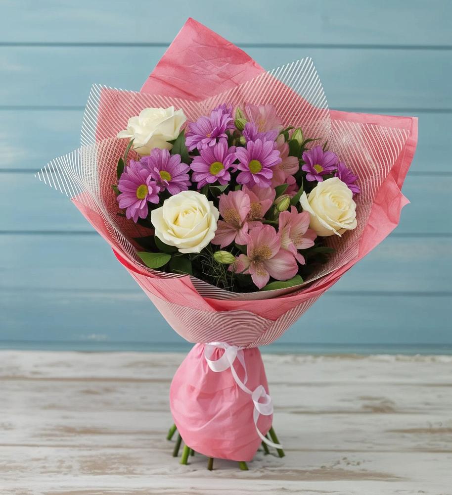 Букет цветов из: Герберы в Данково