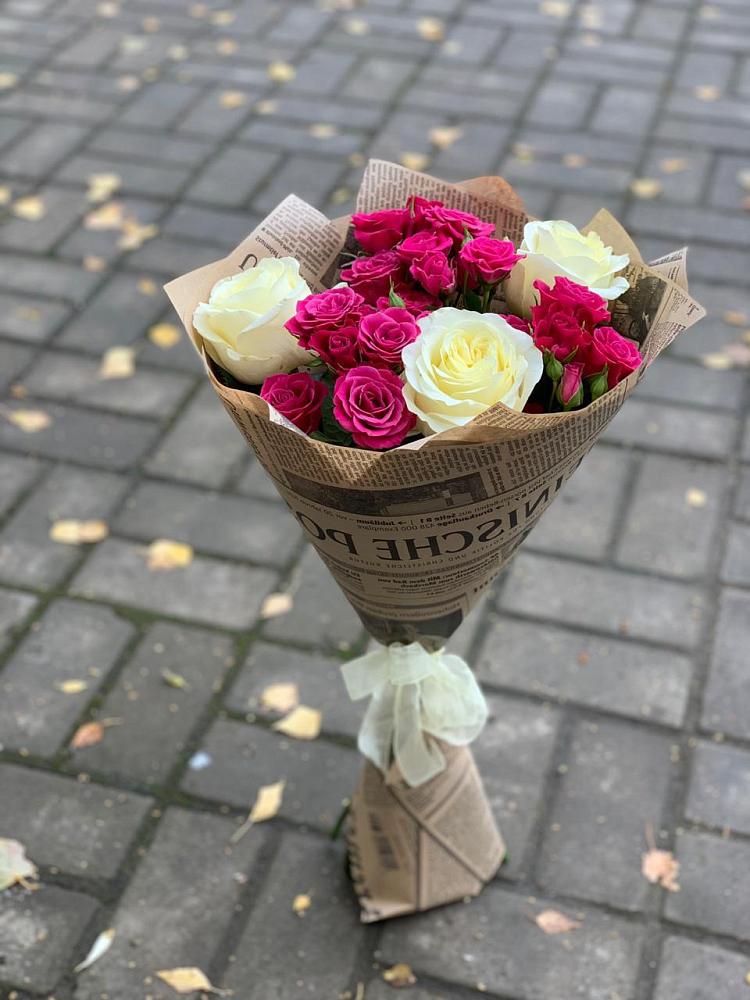 Букет цветов из: Розы в Данково