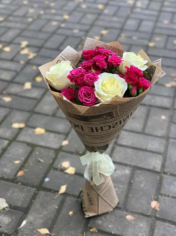 Букет цветов из: Розы в Данково