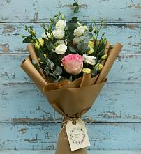 Букет цветов из:  Розы и Лизиантусы #REPLACE_PRED# Данково