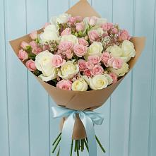 Букет цветов из:  Розы в Данково